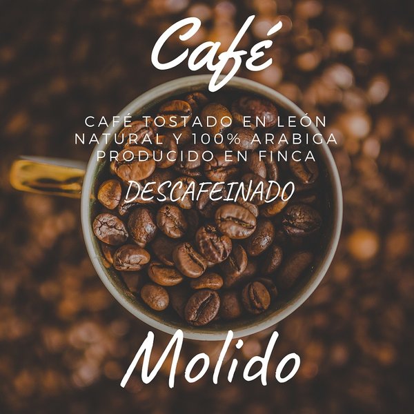 250gr. CAFÉ DESCAFEINADO MOLIDO